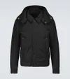 Nylon blouson jacket