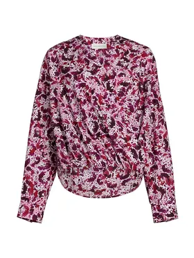 Women's Camiel Printed Draped...