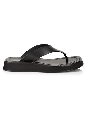 Women's Ginza Leather Thong...