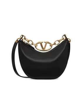 Women's VLogo Moon Mini Hobo...