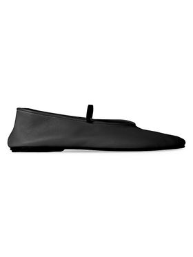 Women's Leather Ballet Flats...