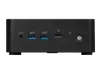 MSI Cubi NUC 1M-011BUS Black...