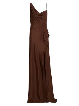 Women's Deyon Cowlneck Gown -...