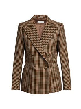 Women's Beaume Plaid Wool...