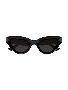 Women's Edgy 53MM Cat-Eye...