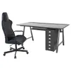 IKEA Helmer/UTESPELARE Desk,...