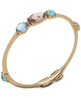 Anne Klein Gold-Tone Stone...