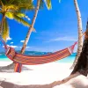 Outsunny Cotton Hammock Soft...