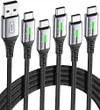 INIU USB C-kabel [5-pack],...
