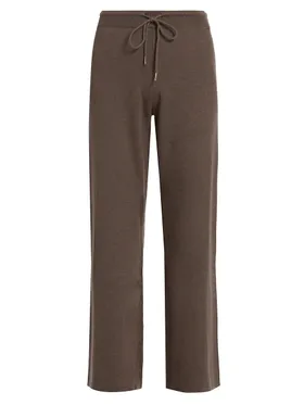 Women's Double-Knit Wide-Leg...