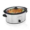 5 Quart Slow Cooker, Silver...