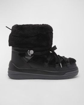 Insolux Leather Faux Fur Snow...