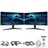 2 x LG UltraGear 27GL850-B...