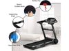 Goplus Folding Treadmill,...