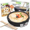 NutriChef Electric Crepe...