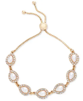 Charter Club Gold-Tone Pave &...