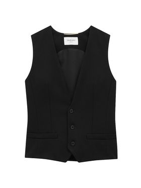 Women's Vest in Grain De...