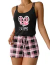 Ekouaer Womens Cami Pajama...