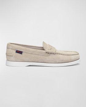 Dan Suede Boat Loafers