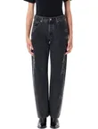 High-Waisted Straight-Leg...