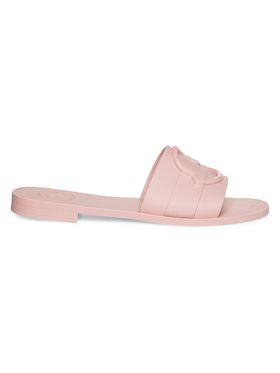 Women's Rubber Slides - Pink...