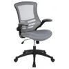 Flash Furniture Mid-Back Dark...
