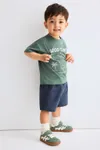 H&M Linen-blend Shorts in...