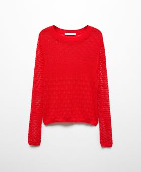 Mango Women's Openwork Knit...