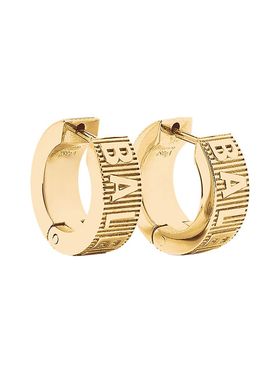 Women's Logo Hoop Earrings -...