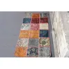 Small Patchwork Rug in Retro...