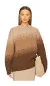 Aya Muse Gradient Crewneck in...