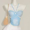 Women's Blue Lace, Sequin &...
