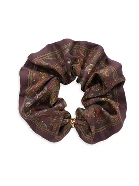 Women's Scrunchie in Paisley...