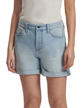 Women's Mid-Rise Jean Shorts...