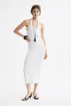 H&M Calf-Length Halterneck...