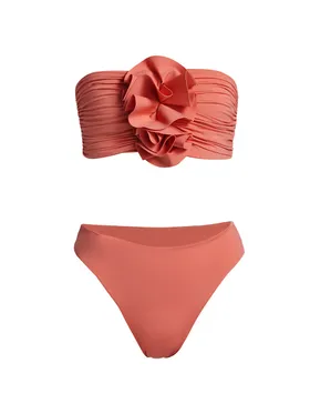 Women's Melao Ruffled Bikini...