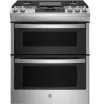 GE 30-in 5 burners 4.3-cu ft...