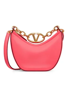 Women's VLogo Moon Mini Hobo...