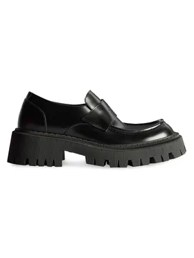 Women's Tractor Loafers -...