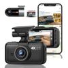 Dash Cam Front and Rear, 4K...