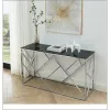 Modern Glass Console Table,...
