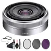 Sony E 16mm F2.8 Wide-Angle...