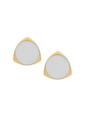 Women's Shield Earrings in...