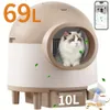 Self Cleaning Cat Litter Box...