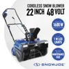 Snow Joe 48V 1200W 22"...