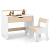 Costway - 3 In 1 Kids Wood...