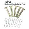 Shear Pins&Cotters Cub Cadet...