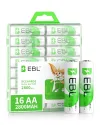 EBL AA Rechargeable Batteries...