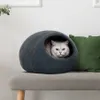 Meowfia Premium Felt Cat Cave...