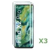 Verres Tremp&eacute;s X3 pour Oppo...